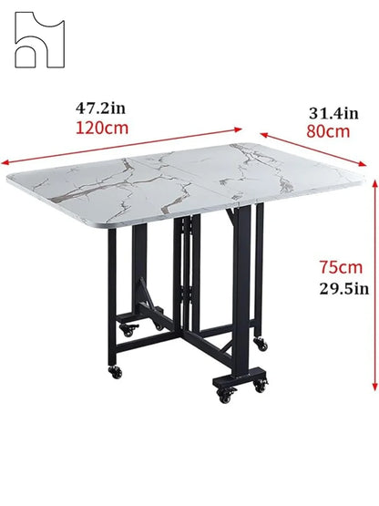 Space-Saving Folding Table – Dining, Study & Work