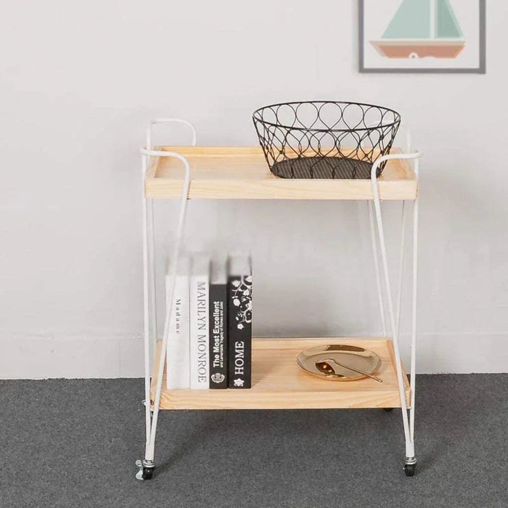 Euro-Style Luxury Dining & Serving Cart